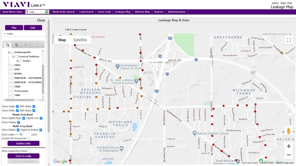 LAW – Gestión Automatizada De Fugas